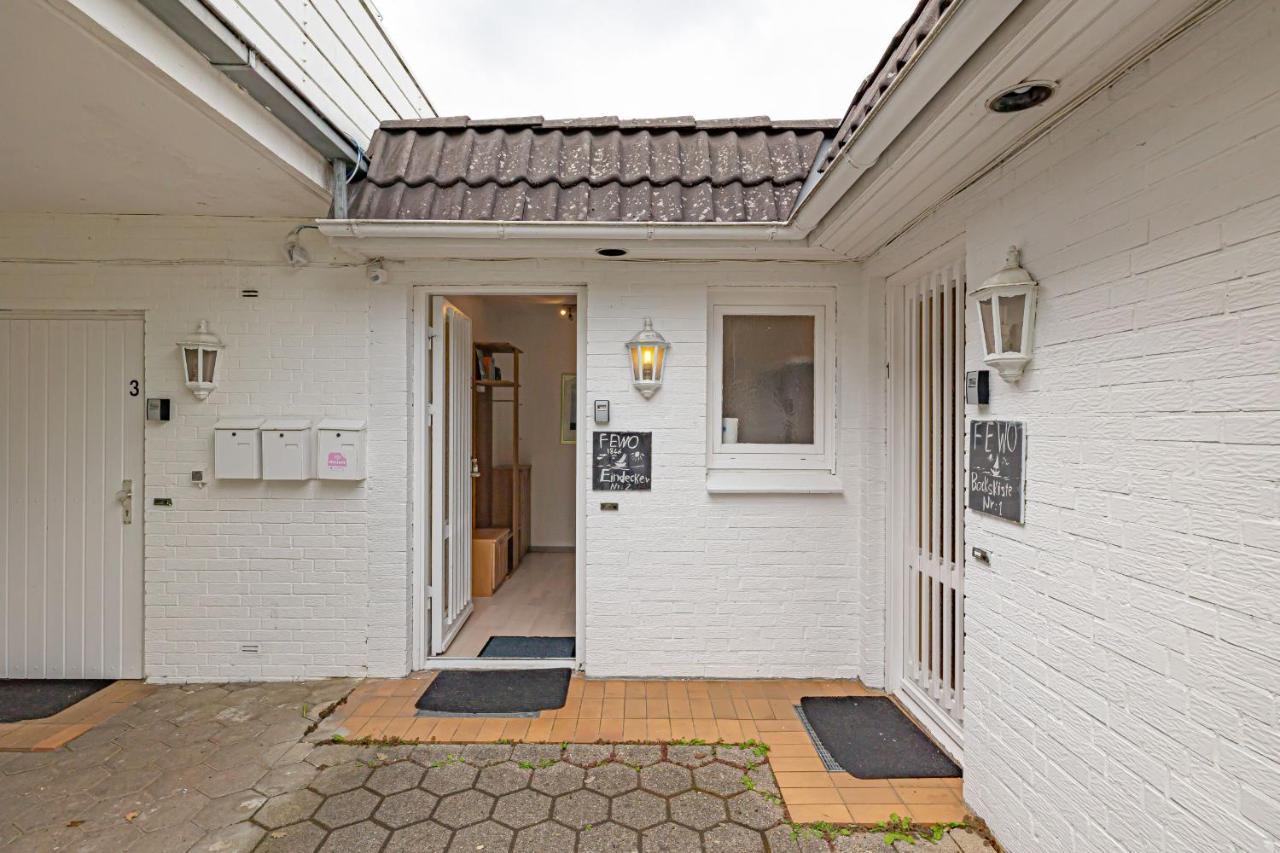 Eindecker - Studioapartment Im Erdgeschoss Mit Gartenmitbenutzung Flensburgo Exterior foto